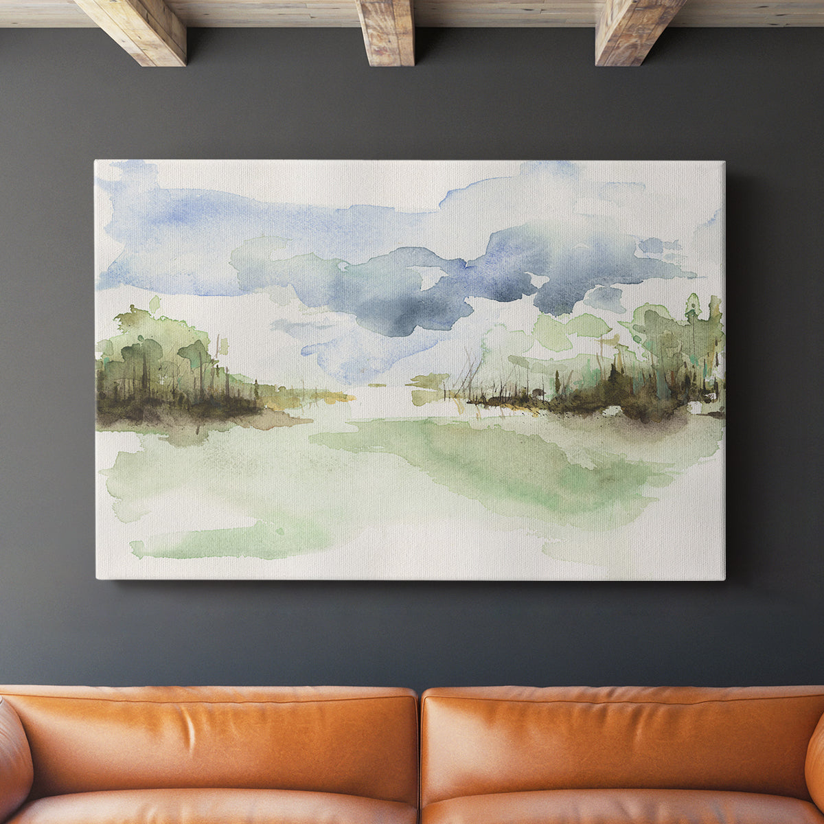 Brush Thickets II - Canvas Art Print