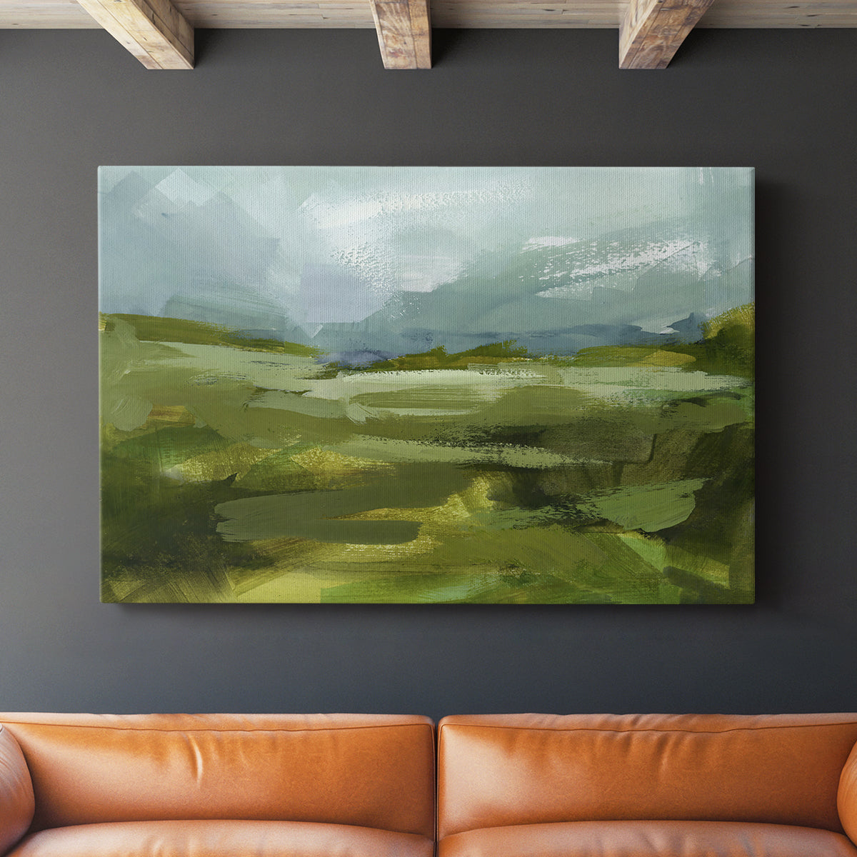 Emerald View II - Canvas Art Print