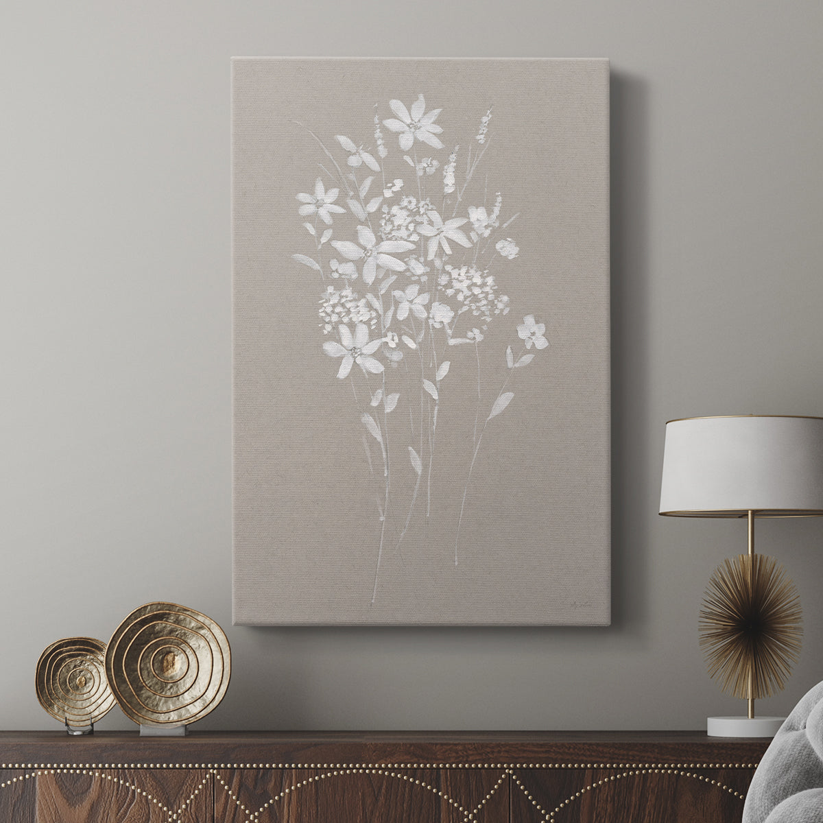 Delicate Botanicals II - Canvas Art Print