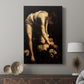 Canvas art print featuring a tense composition with emotional expression and deep contrast displayed in a modern interior space.