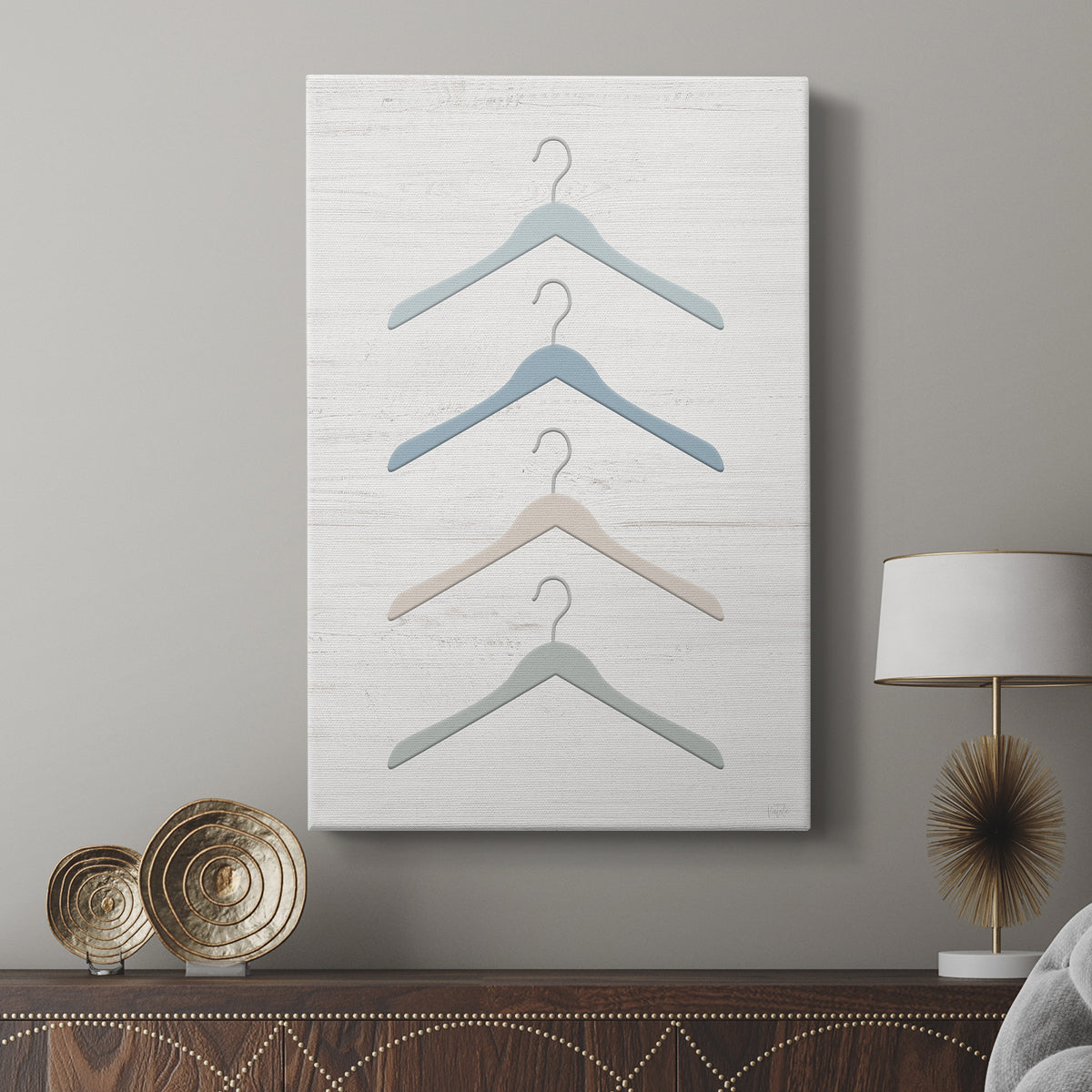 Laundry Hangers - Canvas Art Print