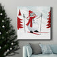 Snow Day I-Premium Gallery Wrapped Canvas - Ready to Hang