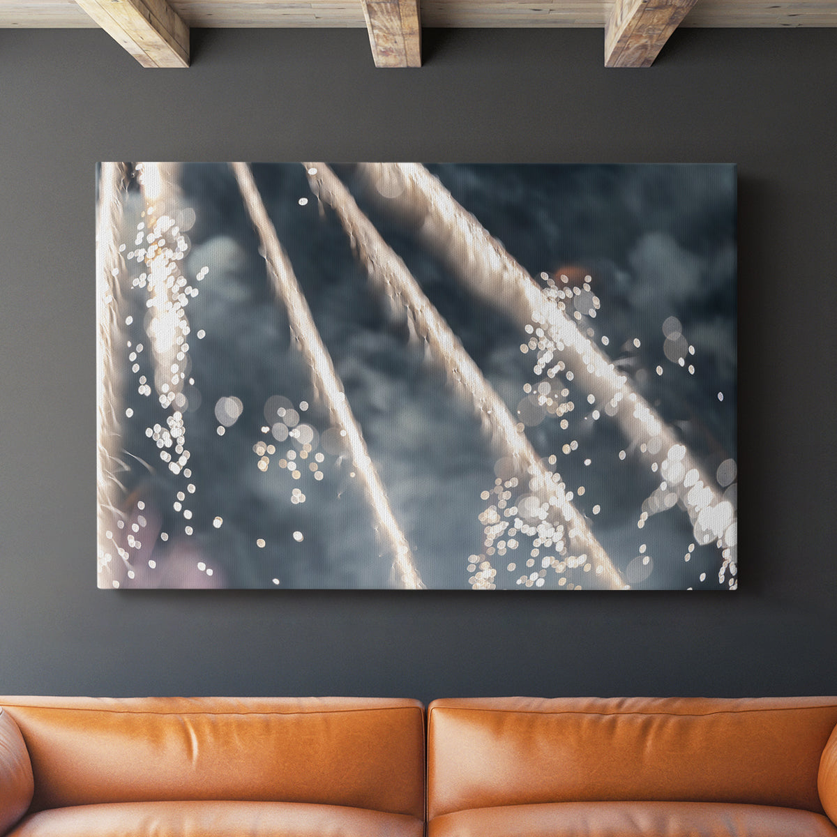 Celestial Glimmer - Canvas Art Print
