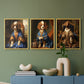 Royal Animals Series LIX - Restickable Framed Art Set