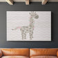 Floral Giraffe - Canvas Art Print