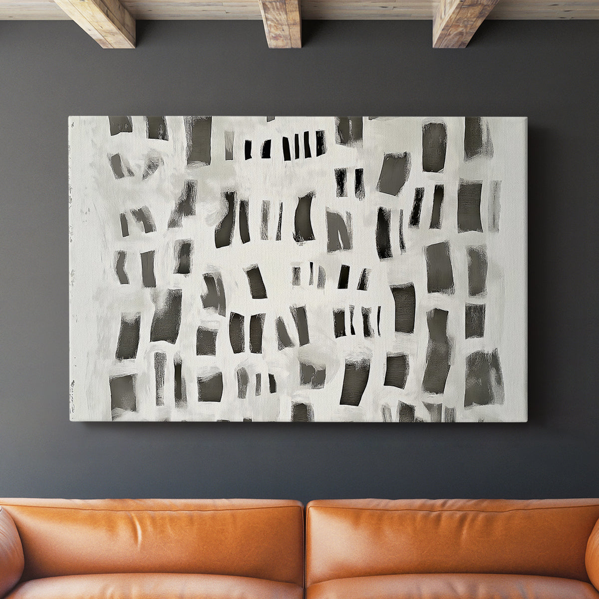 Square Abstract LXXII - Canvas Art Print