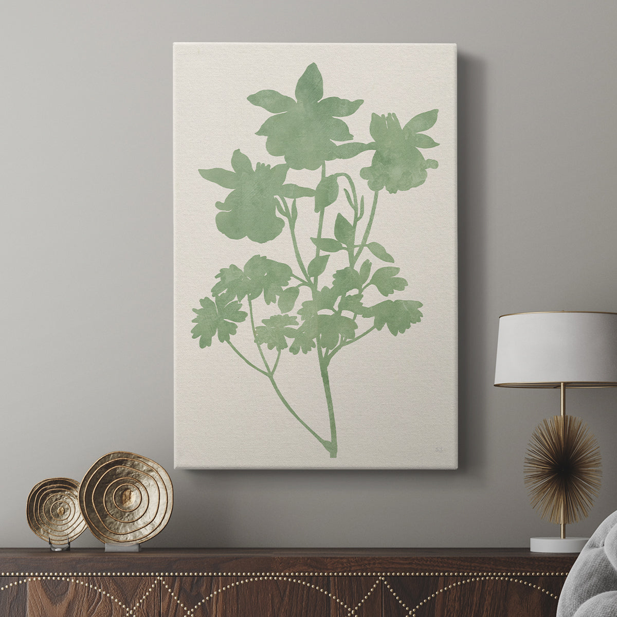 Vintage Garden I - Canvas Art Print