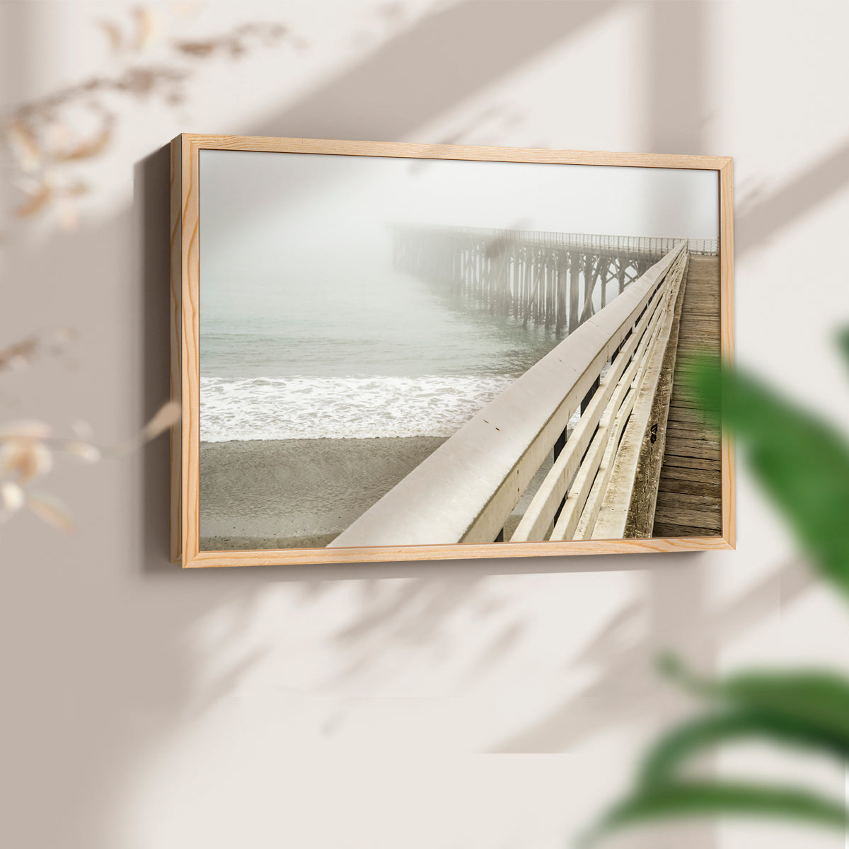 45784,pier,fog,ocean,beach,waves,tranquility,coastal,morning,scenery,serenity,wood,sand,nature,water,foggy,shoreline,horizon,mist,seaside,dock,peaceful,landscape,sunlight,reflection,summer,vacation,distance,exploration,outdoor,vacation spot,gentle,calm,ambiance,pathway,travel,coastline,leisure,escape,wandering,retreat,quiet place,scenic view,environment,Re-stickable,Nautical & Beach