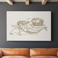 Sunning Mermaid II - Canvas Art Print