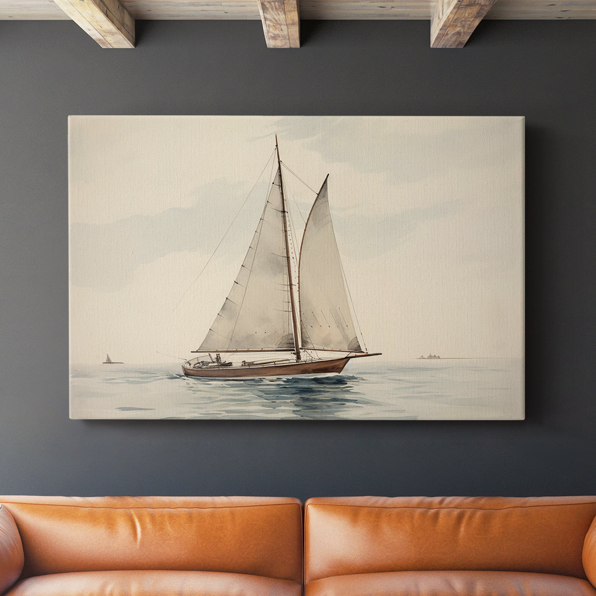 Vintage Nautical I - Canvas Art Print
