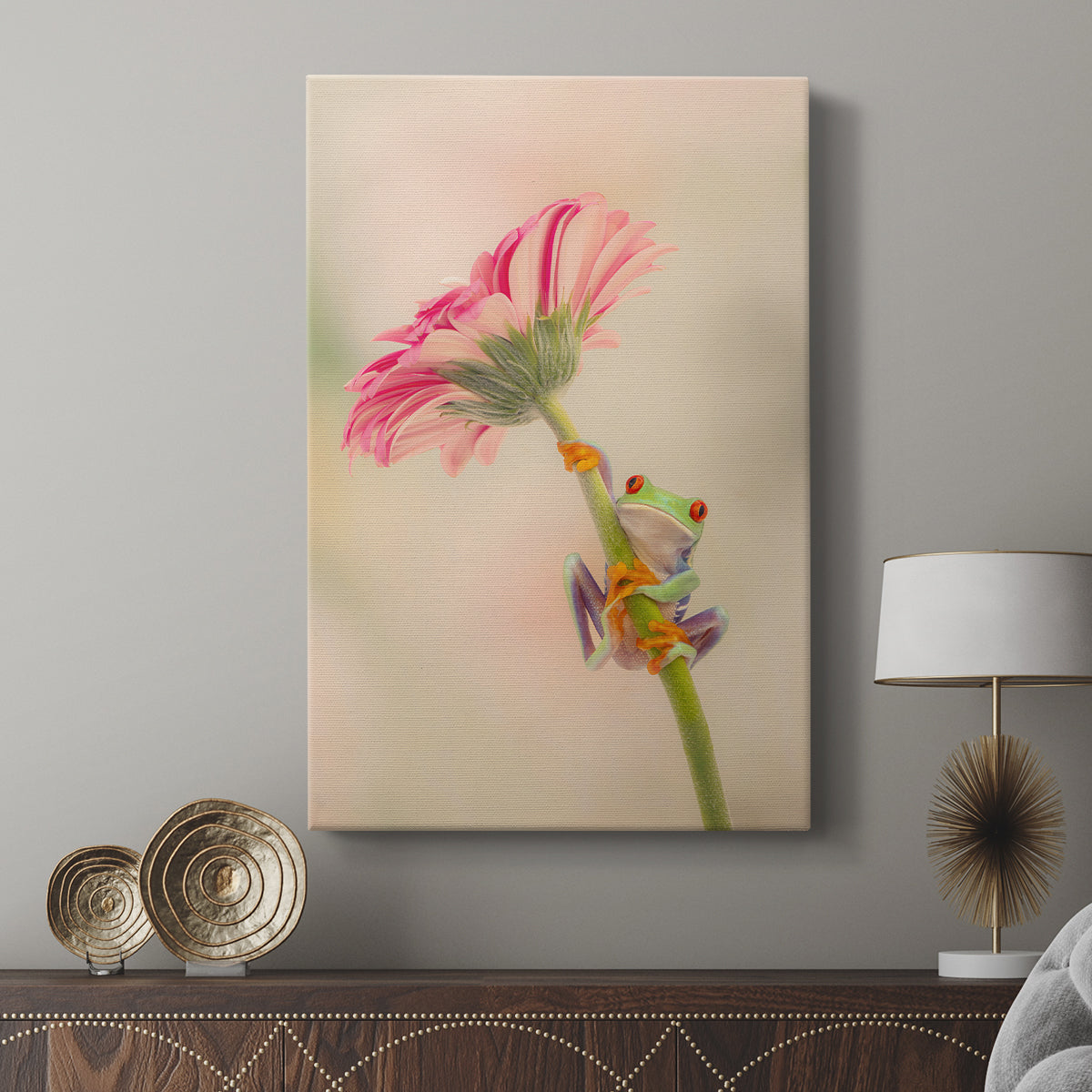 Hanging On I - Canvas Art Print