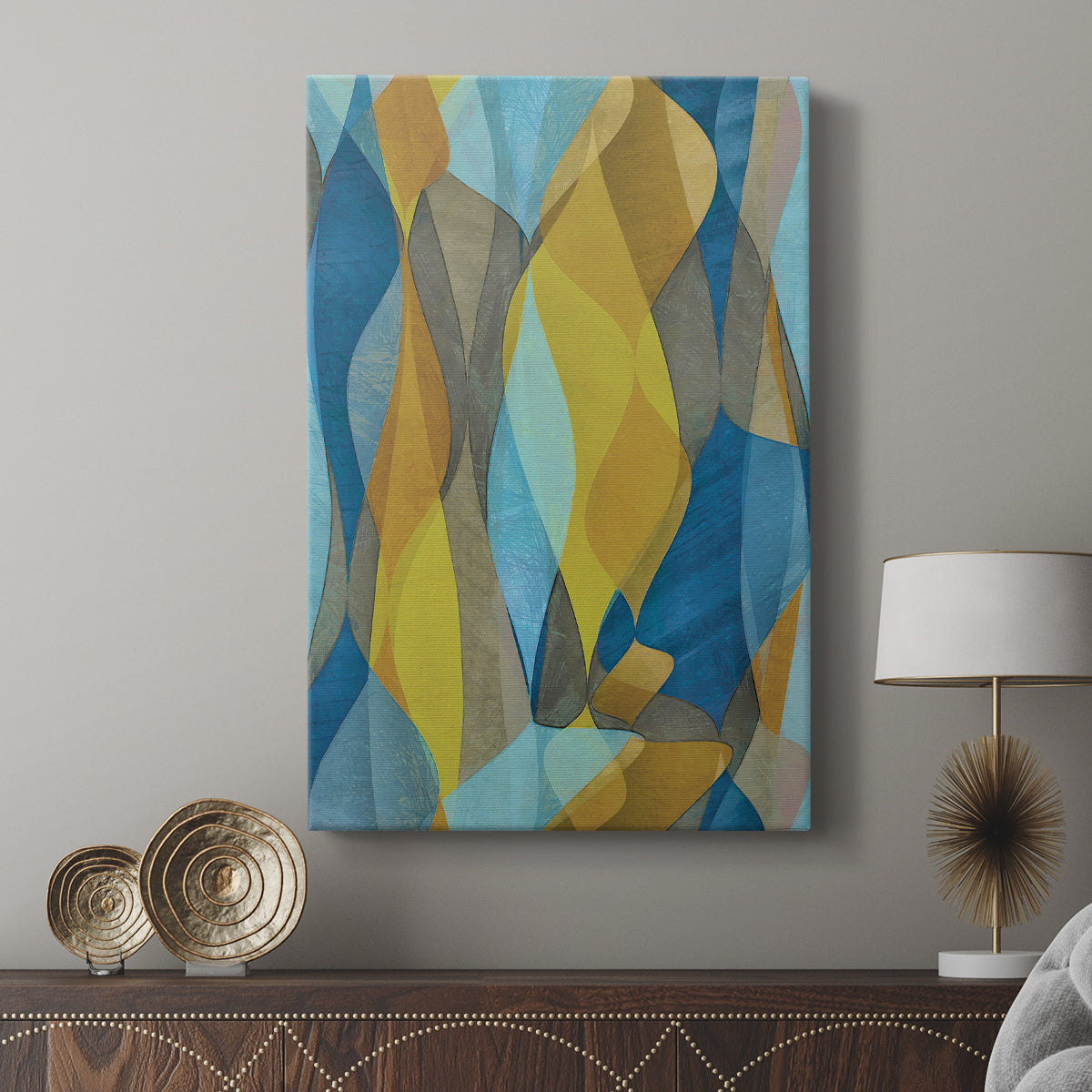 Colorful Cascade II - Canvas Art Print