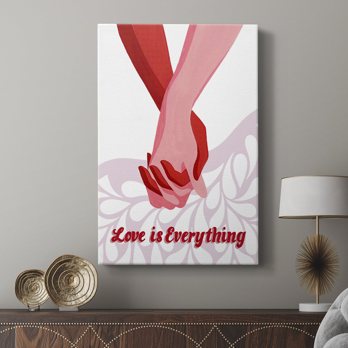 Groovy Love I - Canvas Art Print