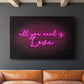 Neon Love I - Canvas Art Print