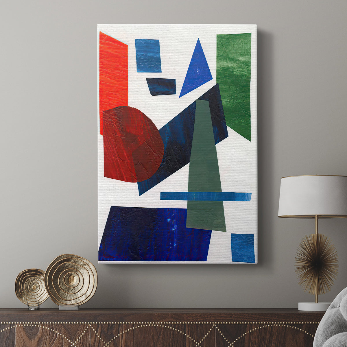 Colorful Shapes III - Canvas Art Print