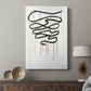 Weeping Ribbon I - Canvas Art Print