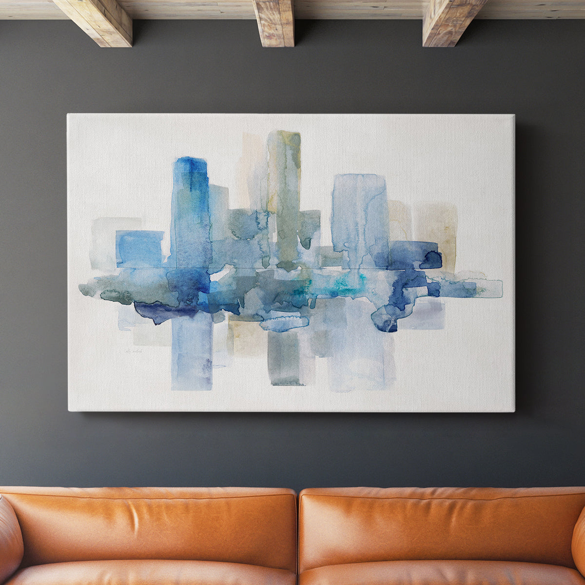 Soft Skyline II - Canvas Art Print