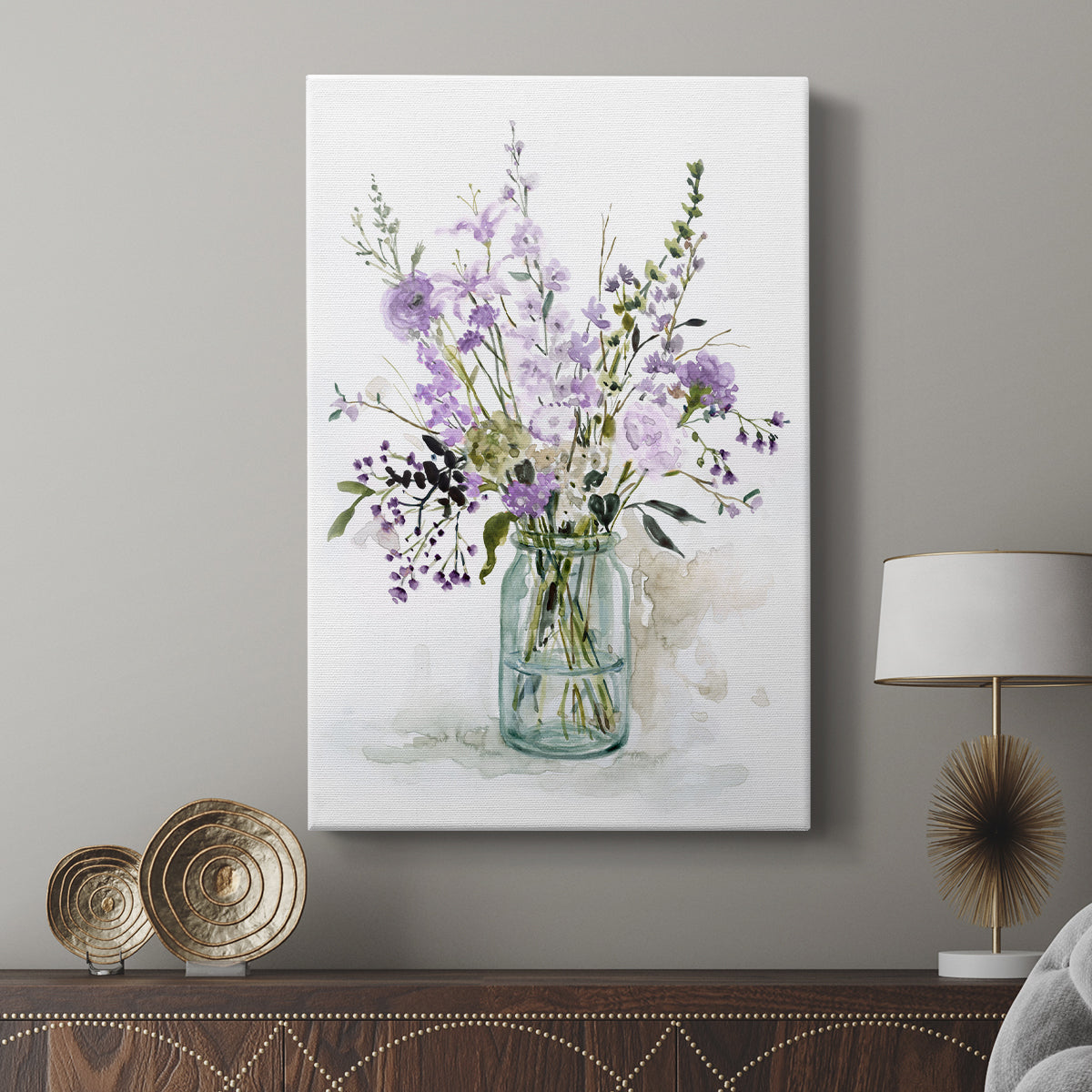 Purple Passion II - Canvas Art Print
