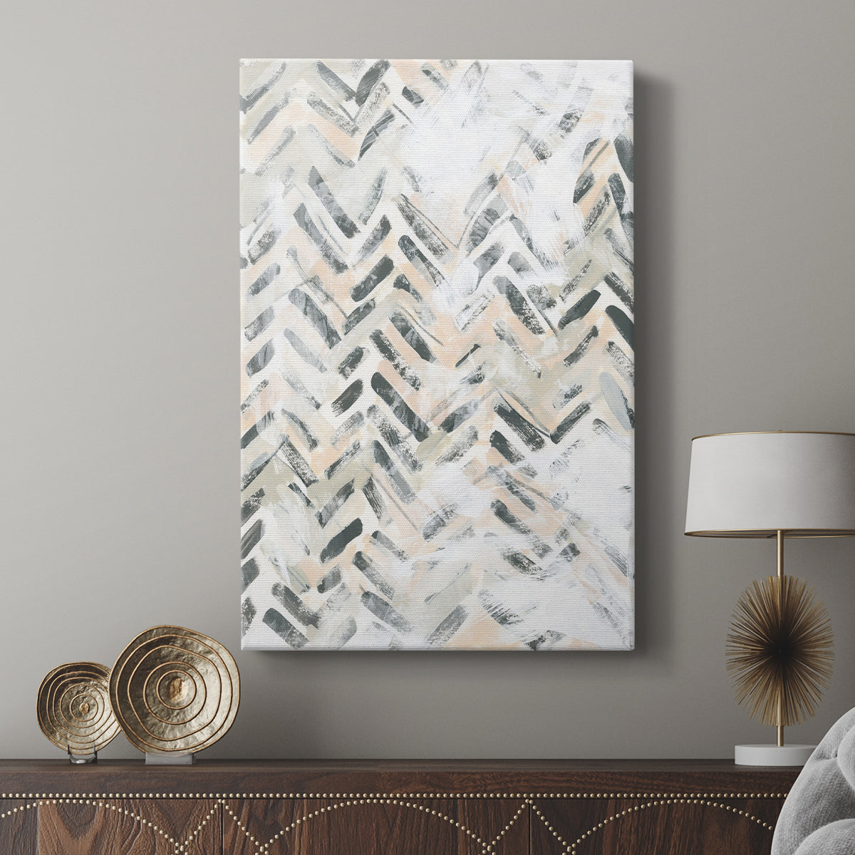 Sand Glyphs II - Canvas Art Print