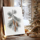 Snowwhite Manger at Eve - Canvas Art Print