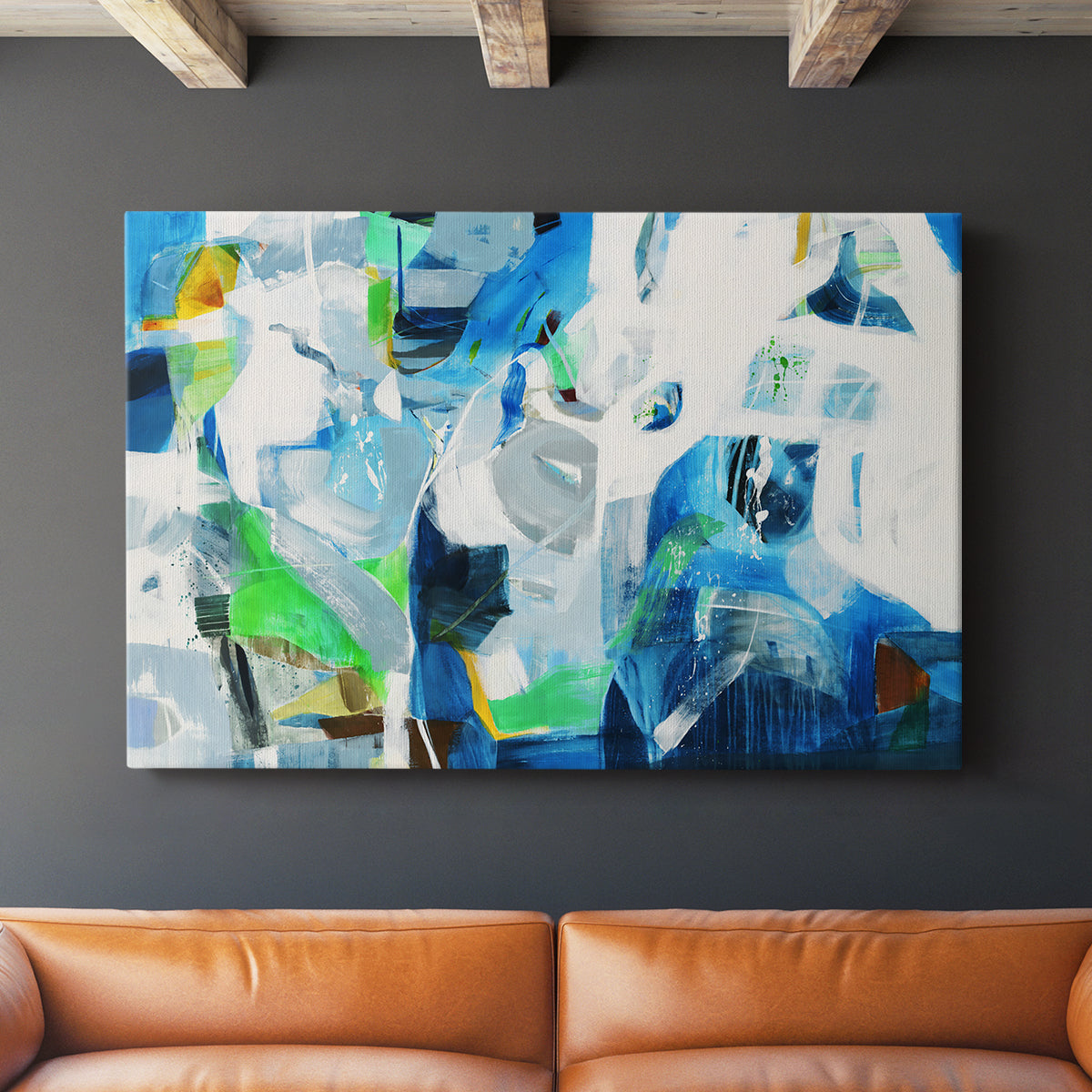 Down the Rapids - Canvas Art Print