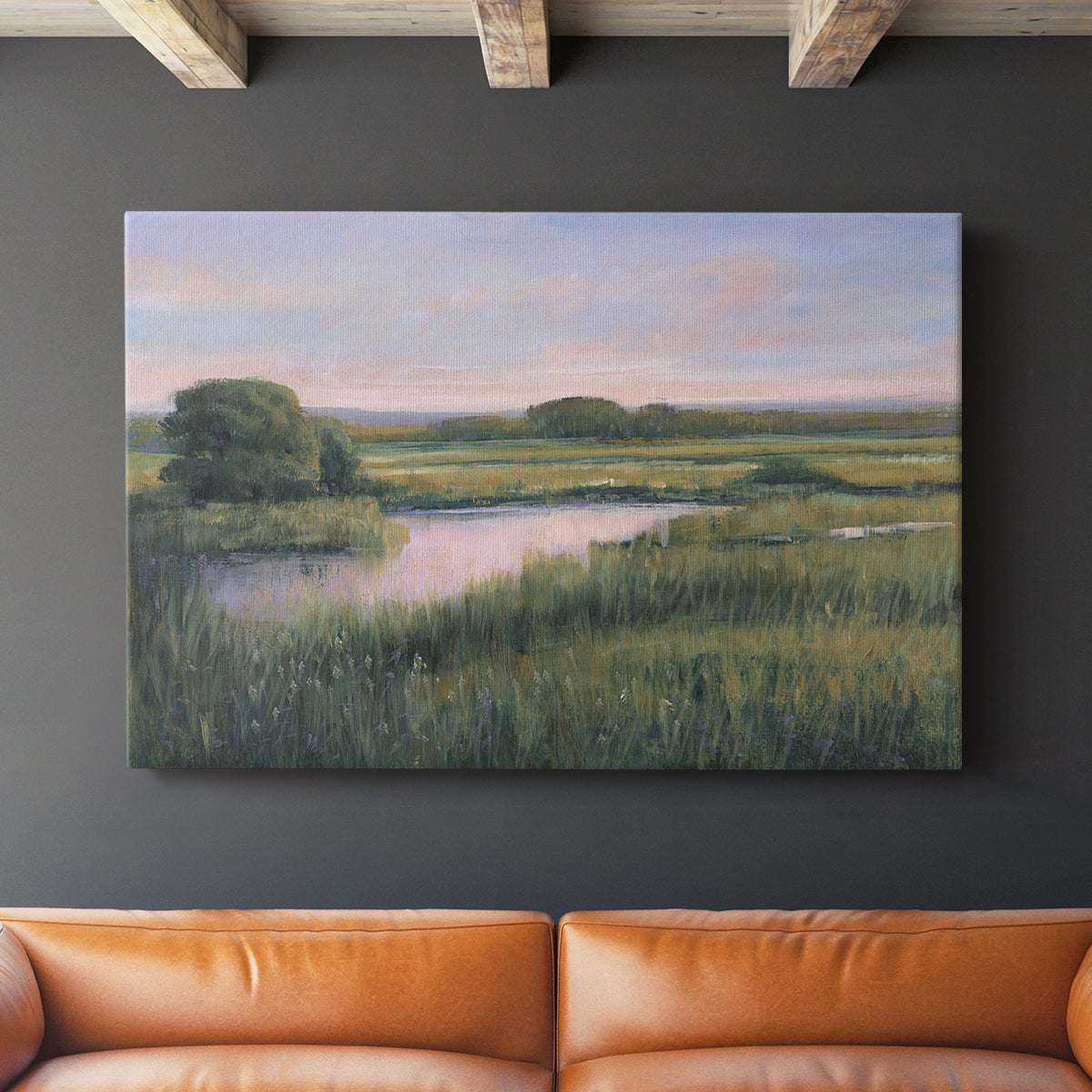 Spring Marsh I - Canvas Art Print