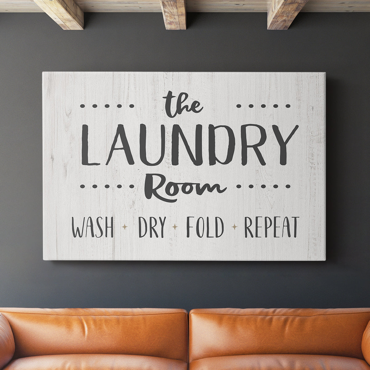 The Laundry Room - Canvas Art Print