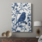 Bluebird Silhouette I - Canvas Art Print