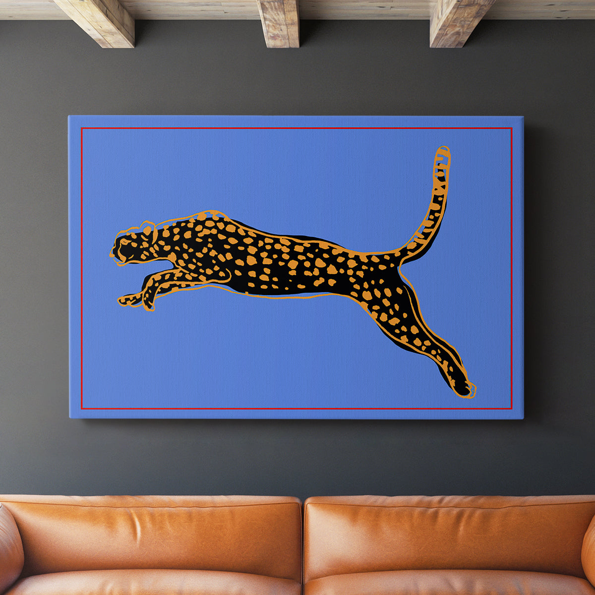 The Wild Leopard I - Canvas Art Print