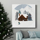 Ski Slope Collection C-Premium Gallery Wrapped Canvas - Ready to Hang