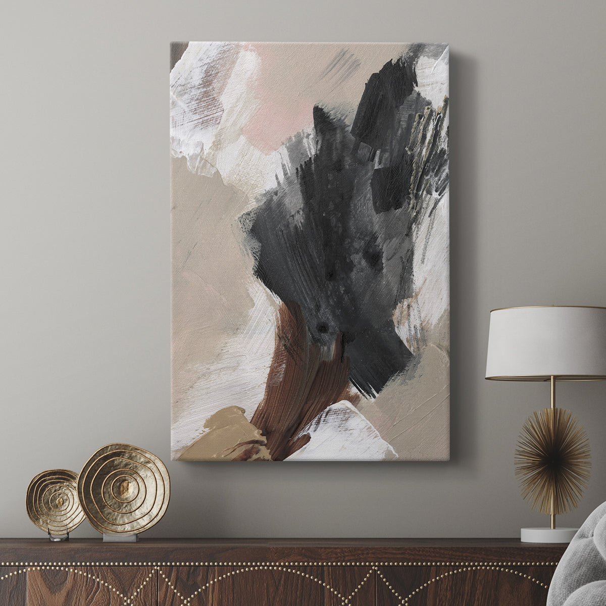 Unbleached Neutrals IV - Canvas Art Print