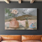 Vase of Pink Flowers I - Canvas Art Print