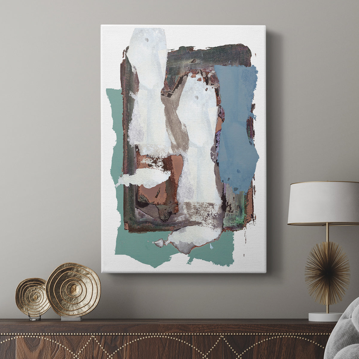 Brights Soft Wash I - Canvas Art Print