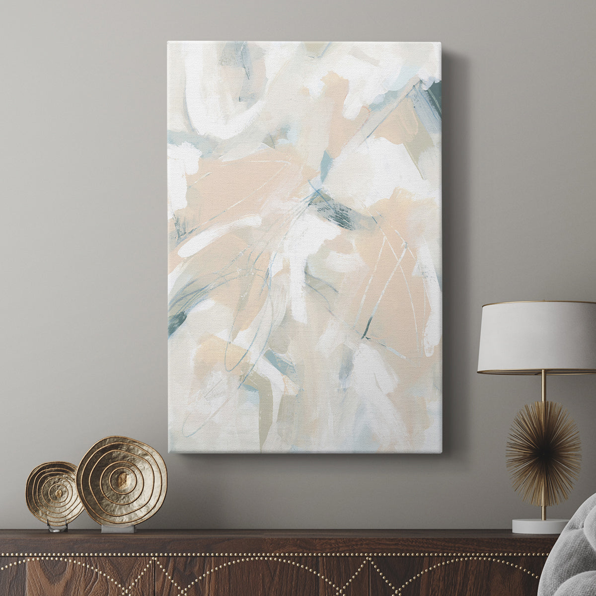Sandstone Engraving I - Canvas Art Print