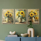 Floral Study Series CLXXI - Restickable Framed Art Set