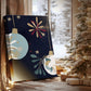 Midnight of Pale Winter Fir - Canvas Art Print