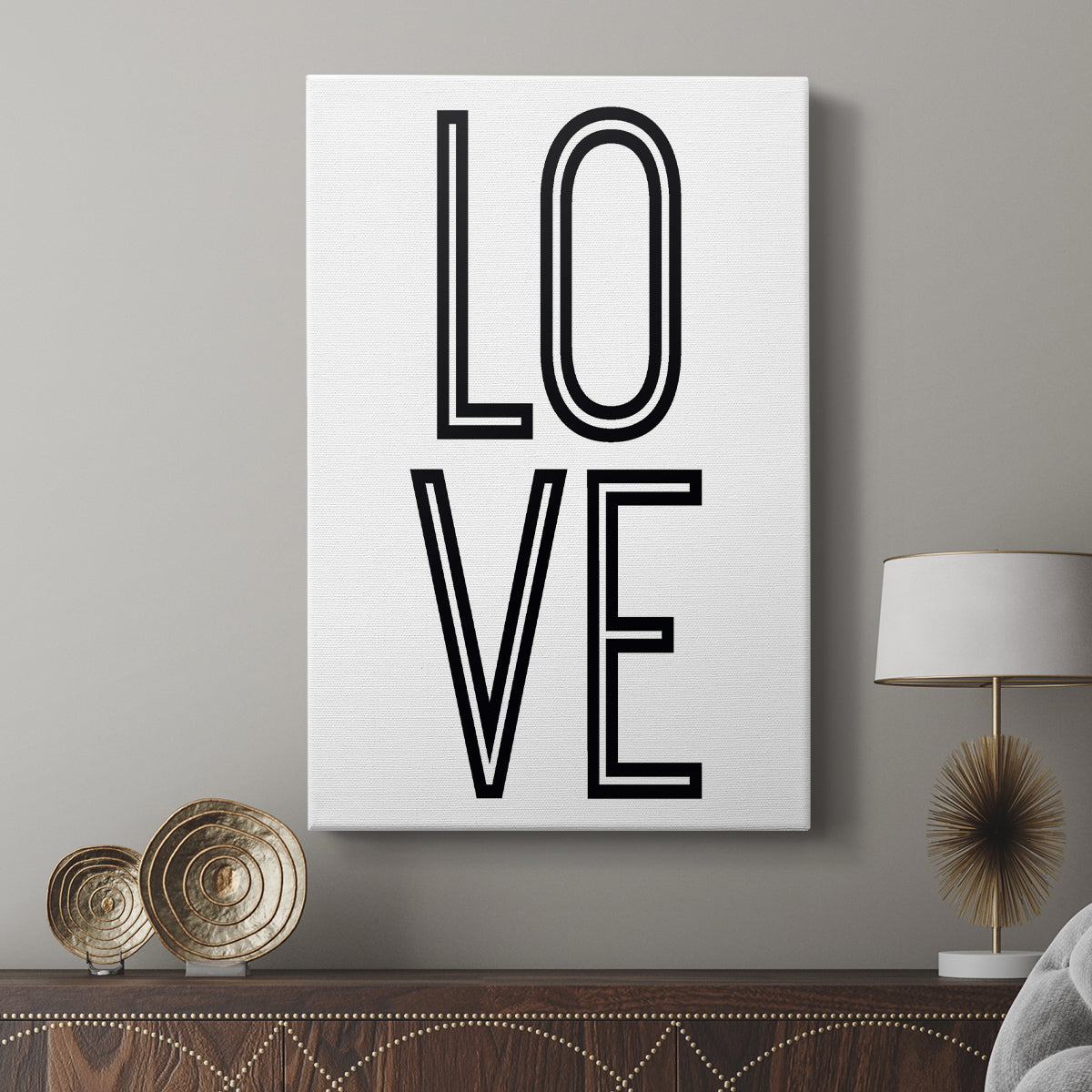 Bold Love II - Canvas Art Print