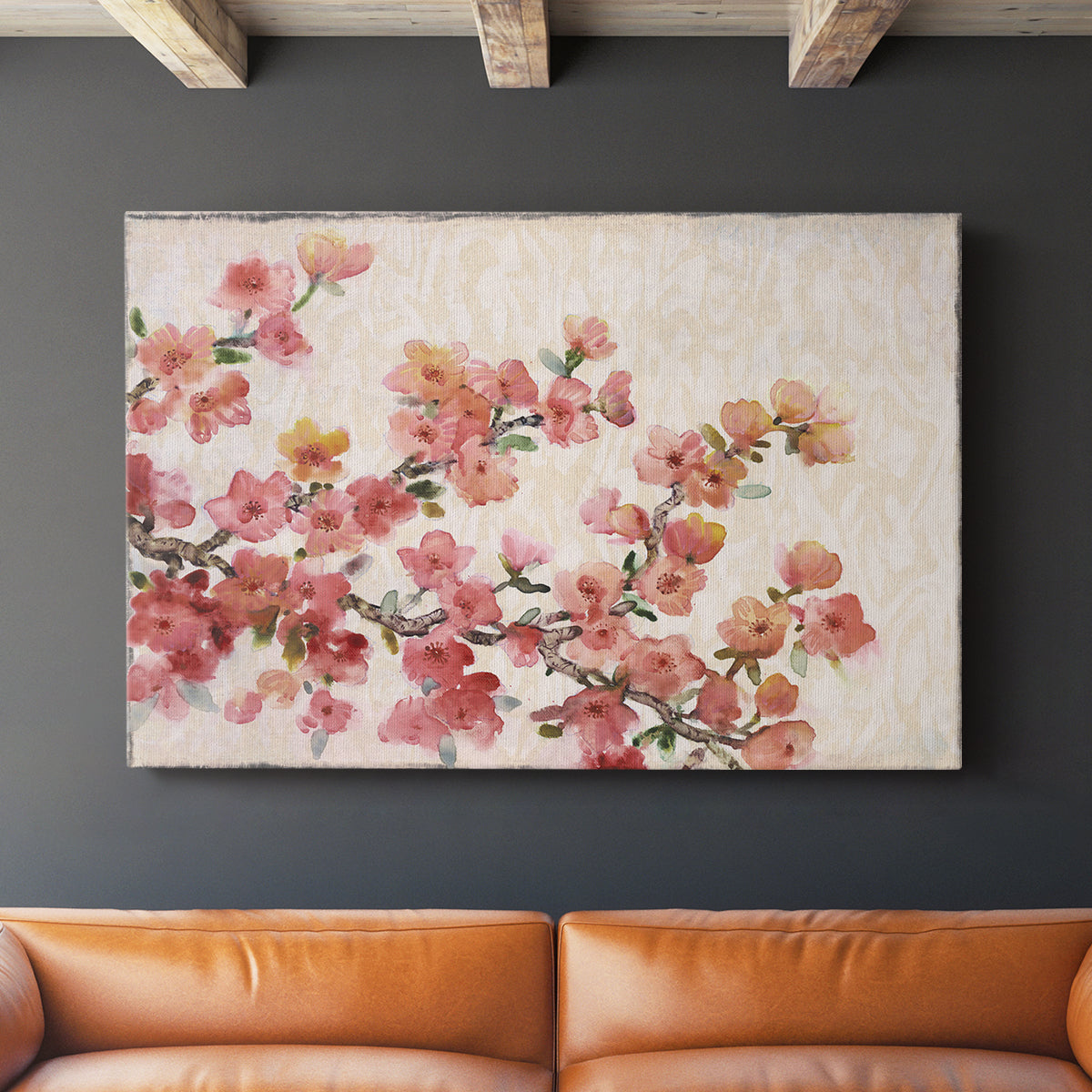 Cherry Blossom Composition II - Canvas Art Print