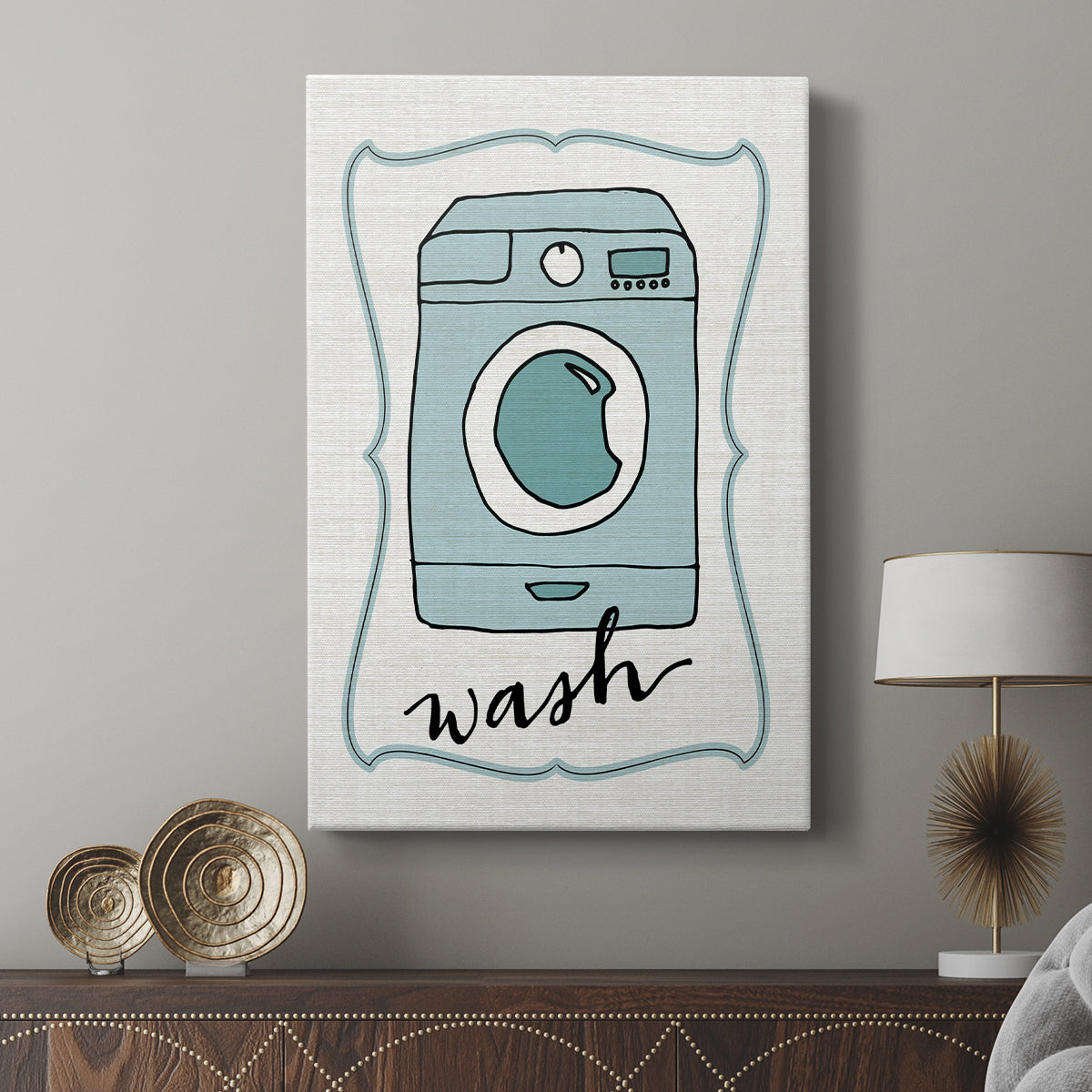 Wash - Canvas Art Print