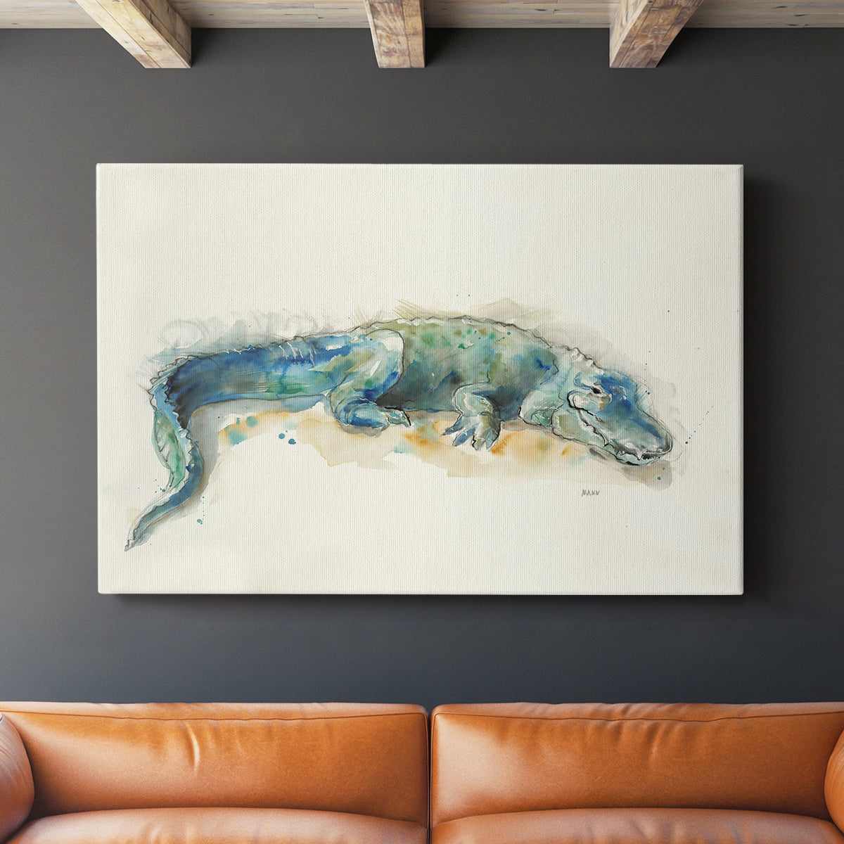 Alligator - Canvas Art Print