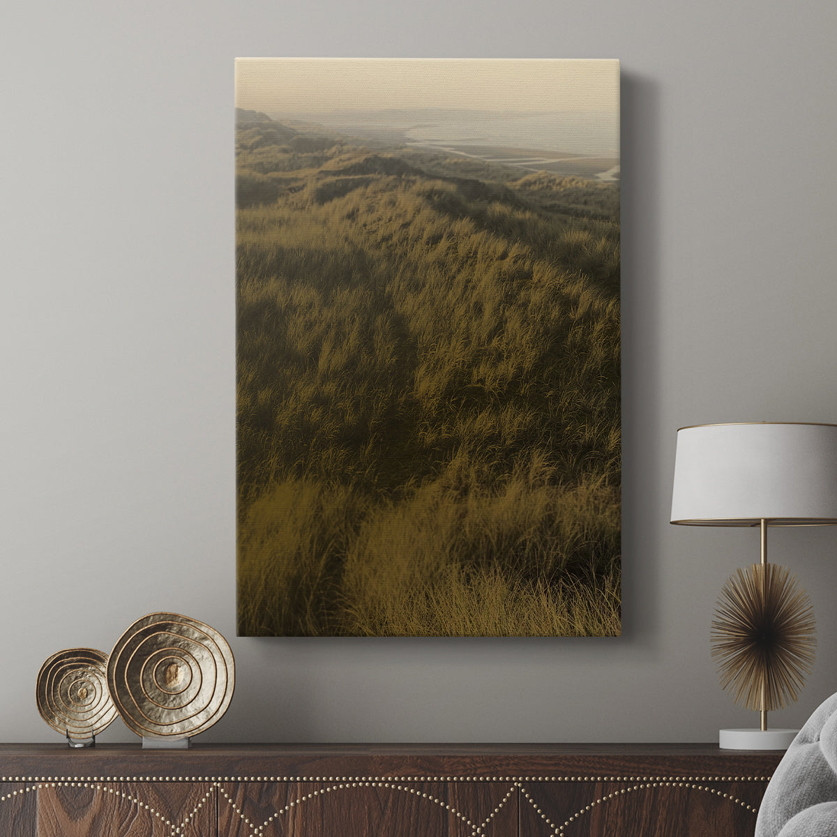 Golden Fog II - Canvas Art Print
