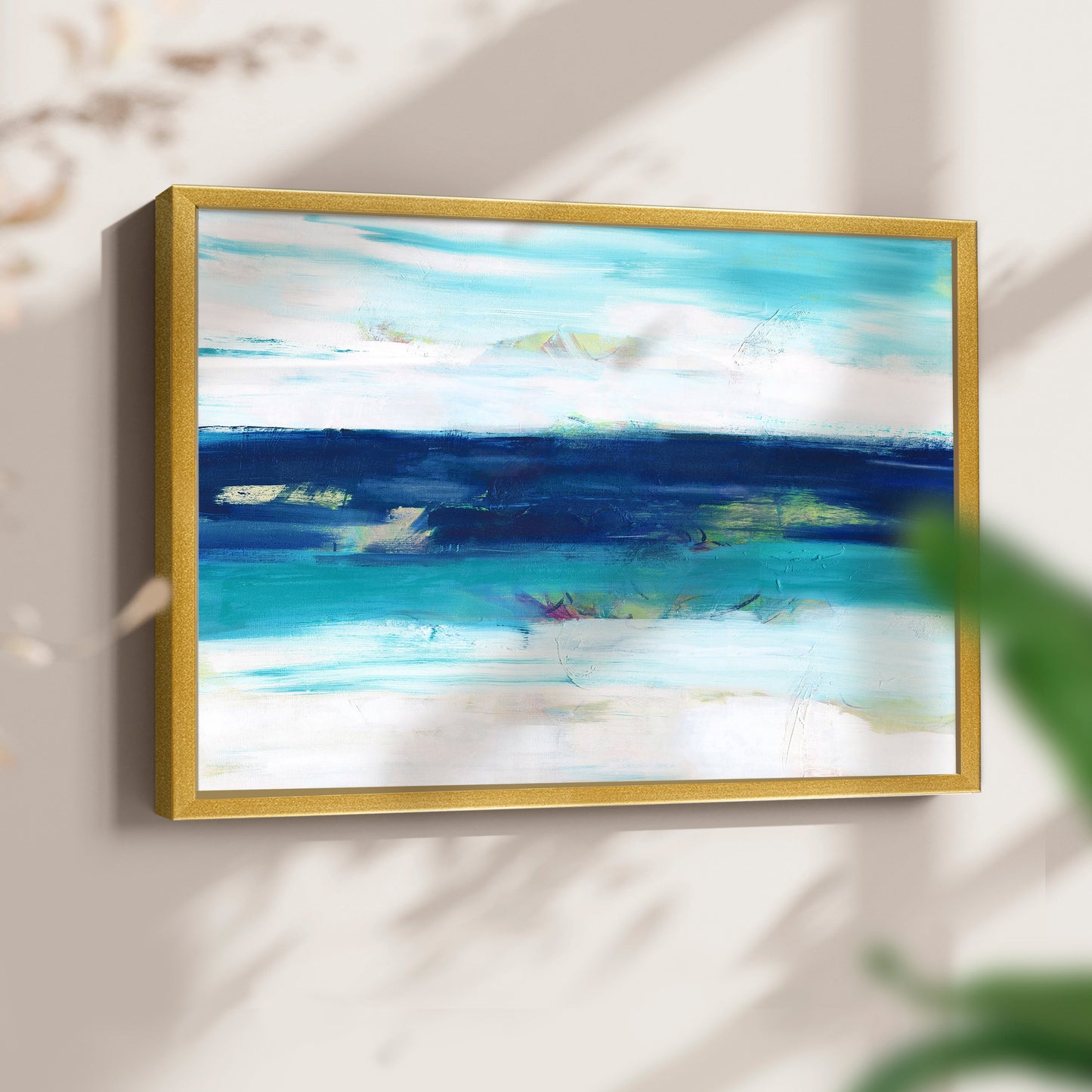 44887,abstract art,ocean,waves,blue,white,contemporary,artwork,landscape,modern design,fine art,home decor,wall art,textures,painting,visual art,creativity,oceanic,relaxation,serenity,design,beauty,imaginative,nature,color palette,inspiration,frame,aesthetic,stylish decor,decor,abstract landscape,ocean view,fluid art,brush strokes,contemporary artist,coastal art,Re-stickable,Abstract