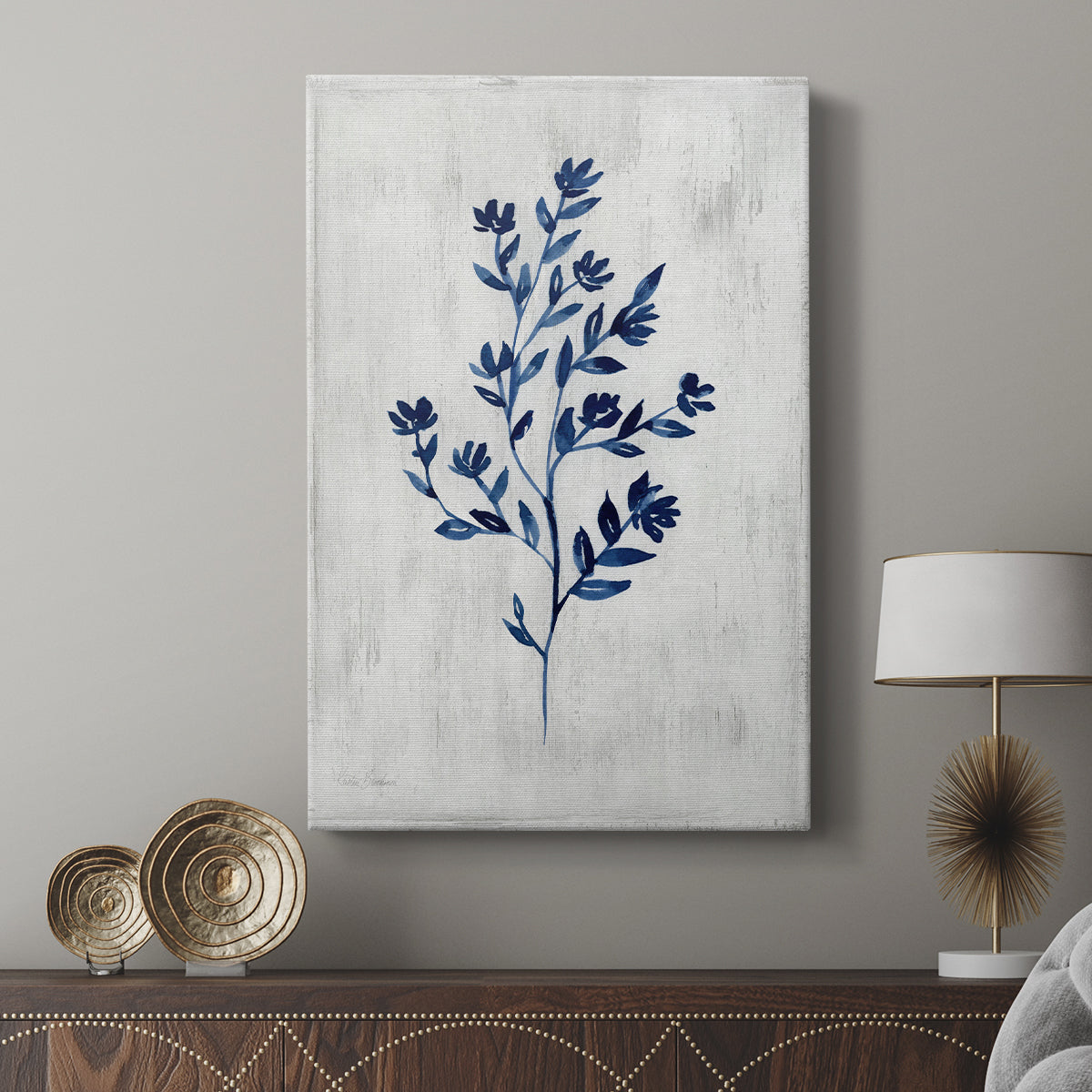 Wild Indigo II - Canvas Art Print