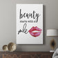 Beauty Starts With A Smile - Canvas Art Print