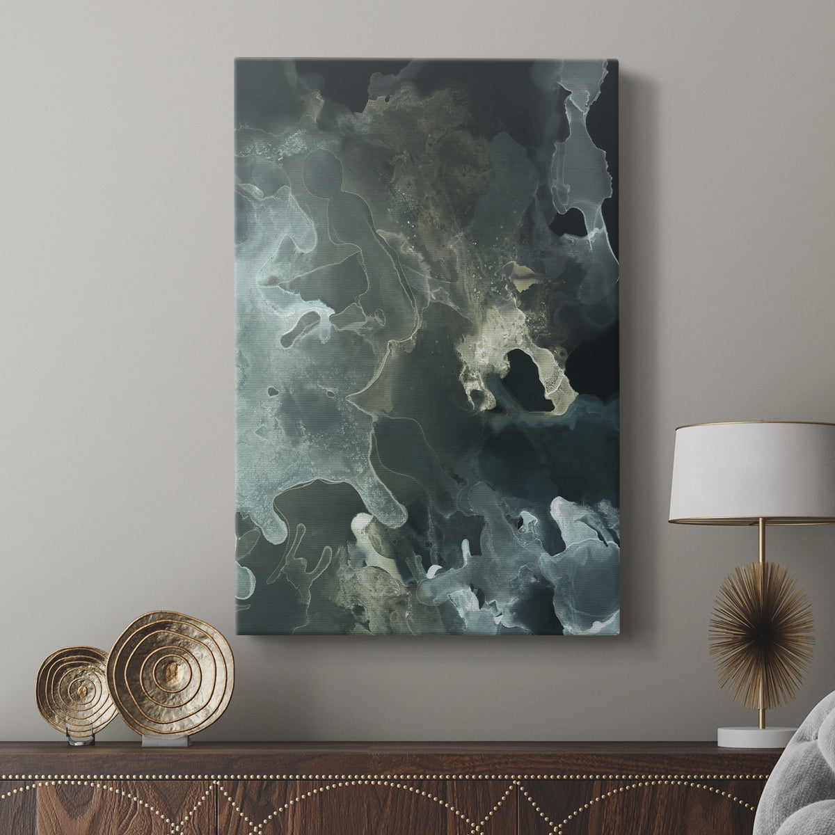 Gilded Spector I - Canvas Art Print