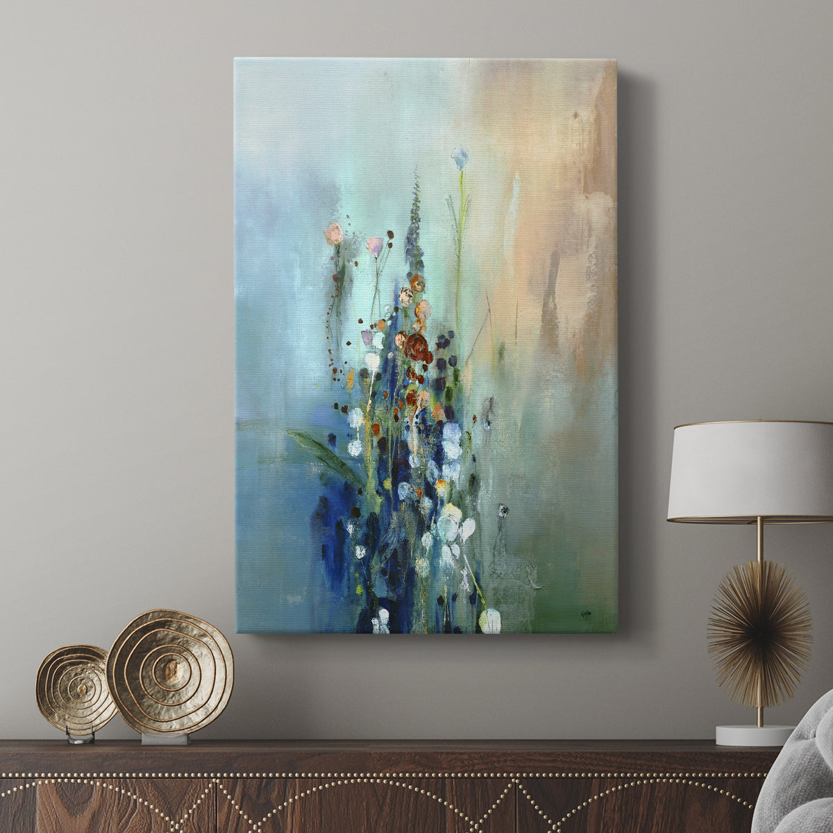 Current Air I - Canvas Art Print