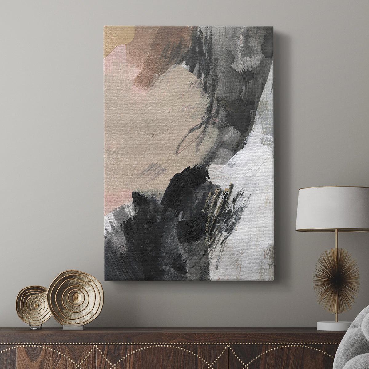 Unbleached Neutrals V - Canvas Art Print