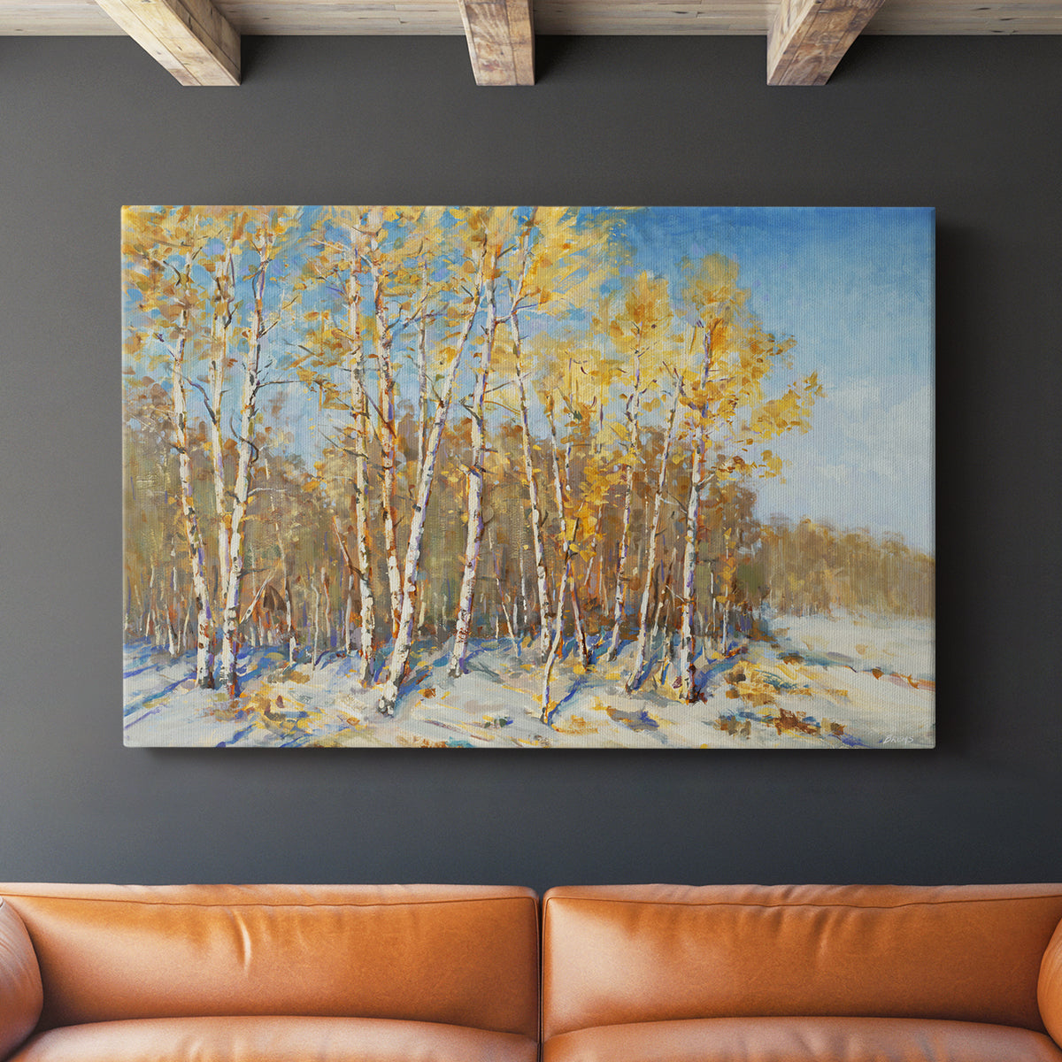 Autumn Trees - Canvas Art Print