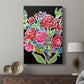 Floral Choir Bouquet - Canvas Art Print