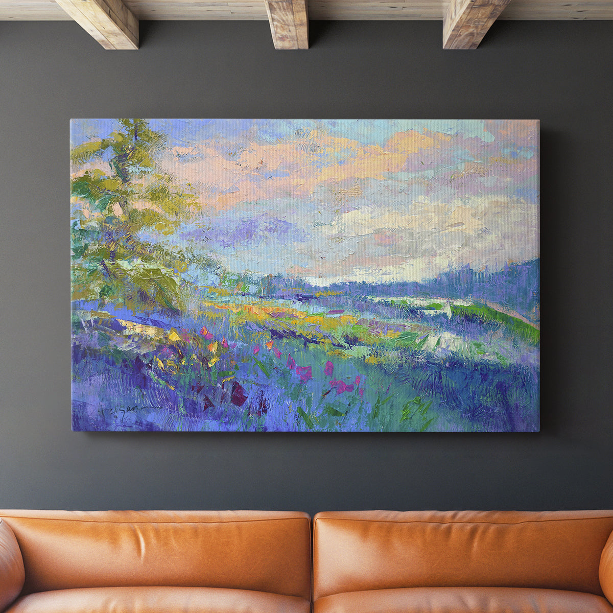 On a Happy Day - Canvas Art Print